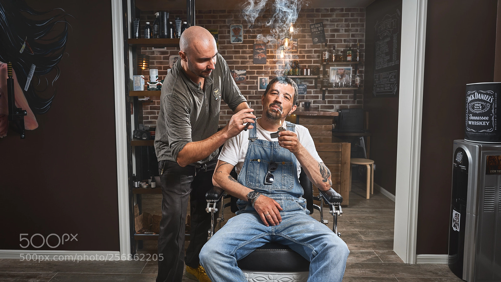 Nikon D600 sample photo. Barbershop photography