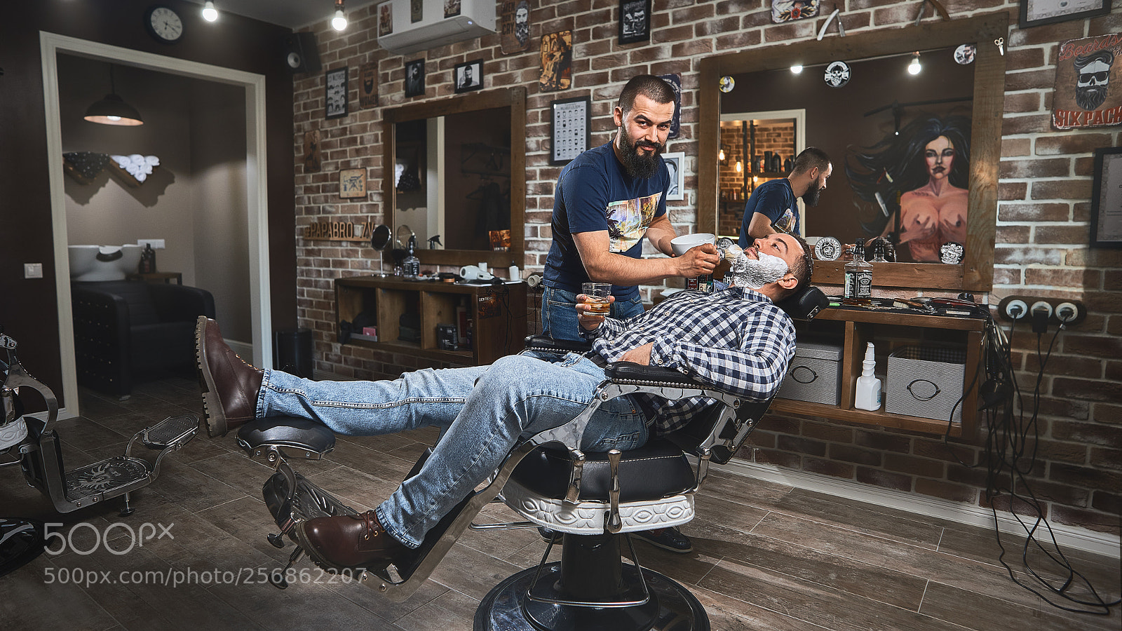 Nikon D600 sample photo. Barbershop photography