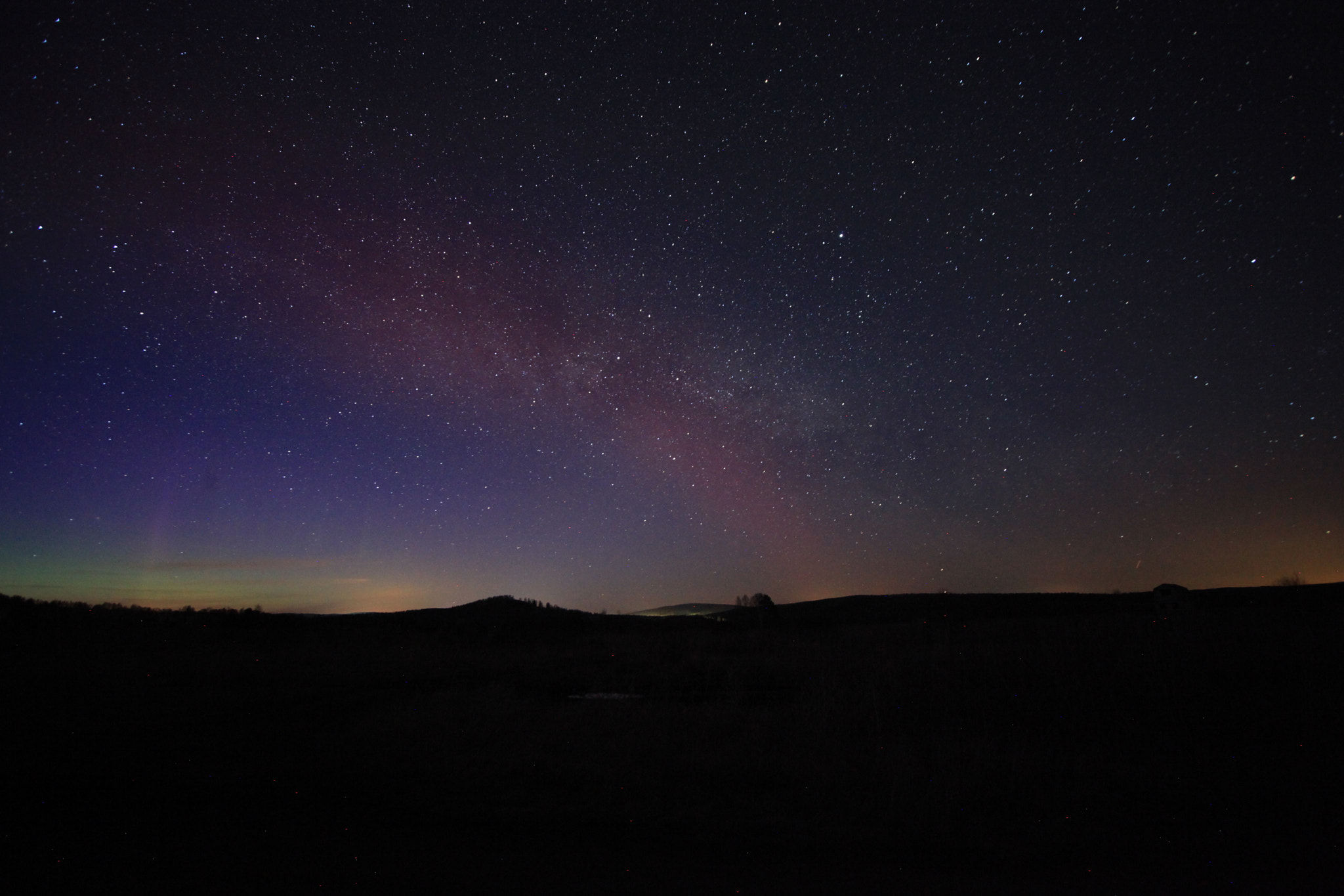 Sigma 15-30mm f/3.5-4.5 EX DG Aspherical sample photo. Mikey way and aurora photography