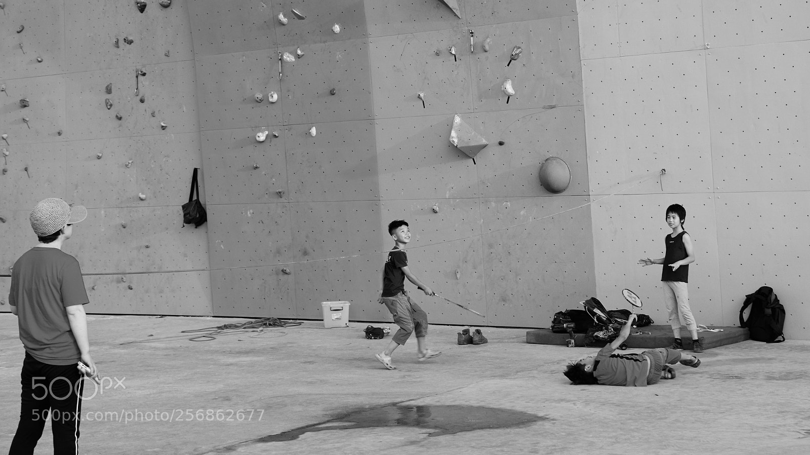 Nikon D5600 sample photo. Playing badminton photography