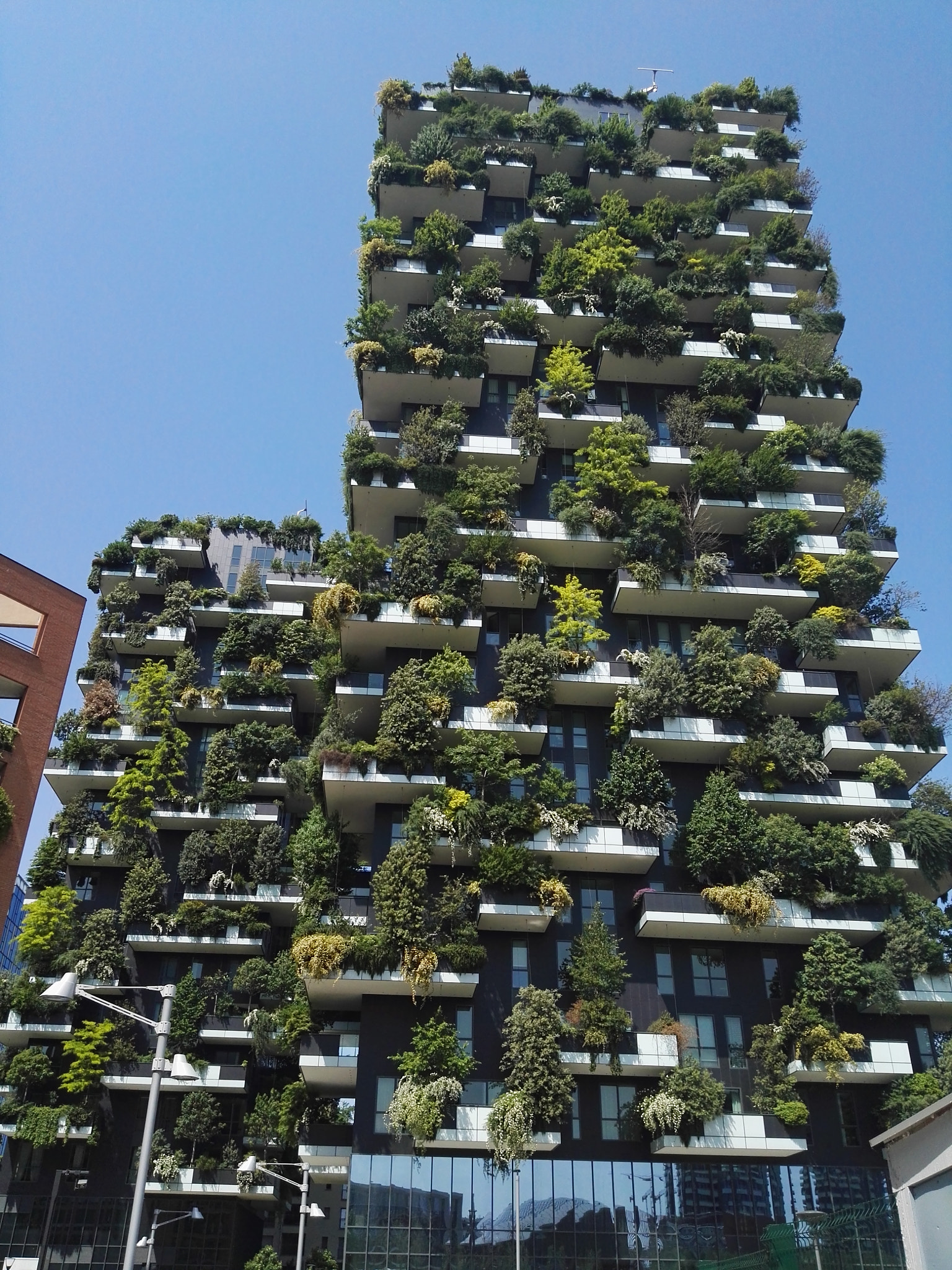 HUAWEI P8 sample photo. The vertical forest in milan photography