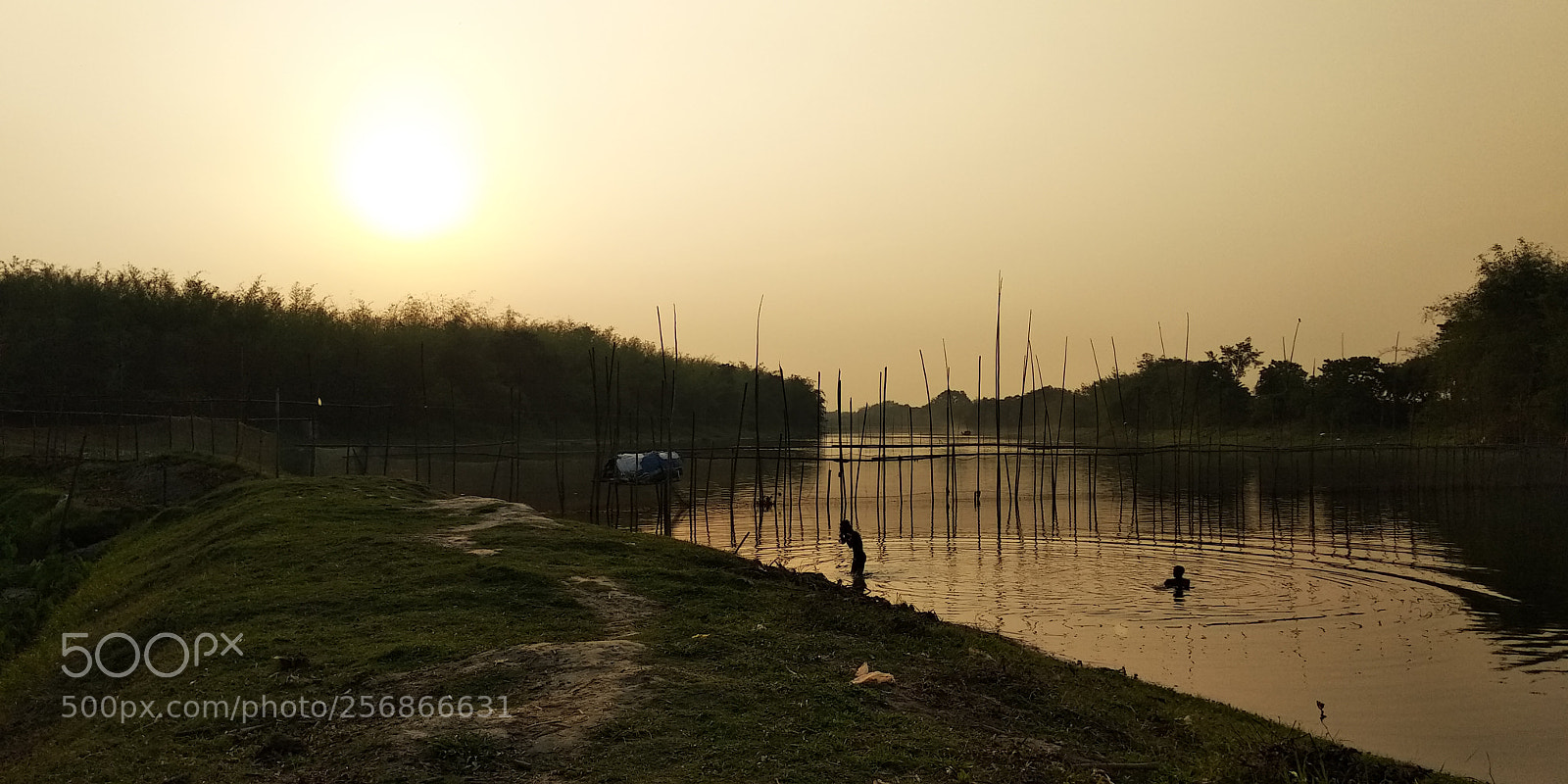 Xiaomi Redmi Note 5 sample photo. River sunset and daily photography