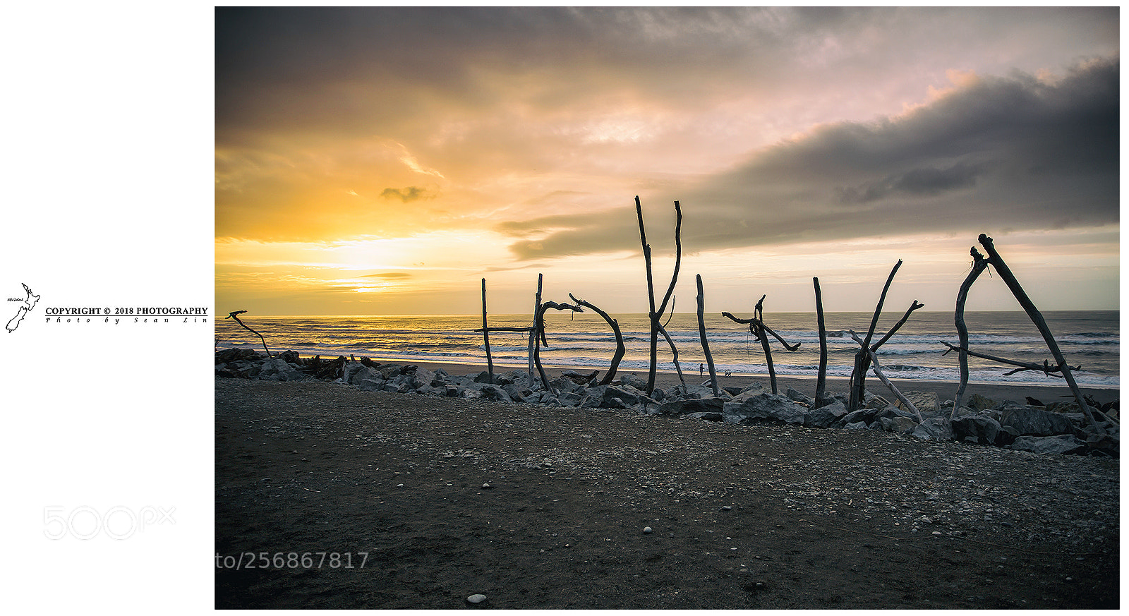 Canon EOS 6D sample photo. Hokitika beach sunset photography
