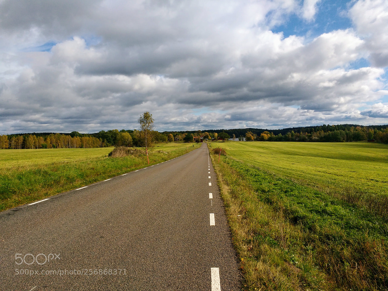 Motorola MotoG3 sample photo. Landscape with road photography