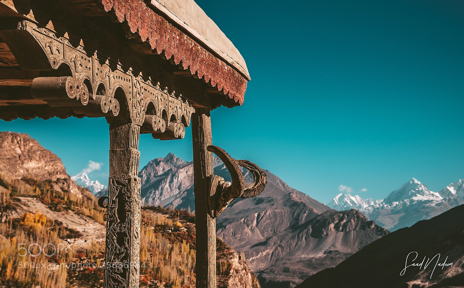 Fujifilm X-T10 sample photo. View from baltit fort photography