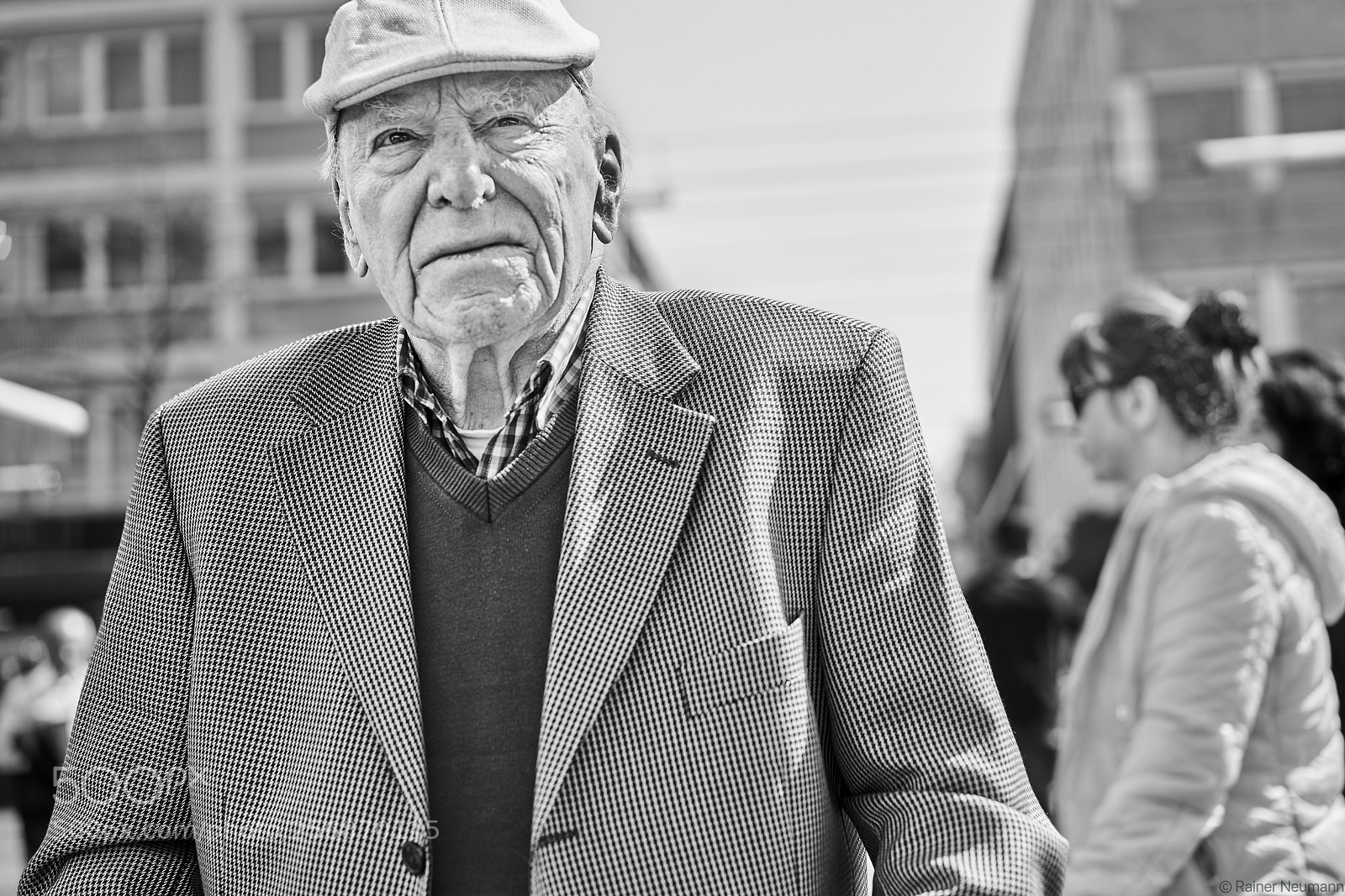Sony a7R II sample photo. Mann 589 b&w photography