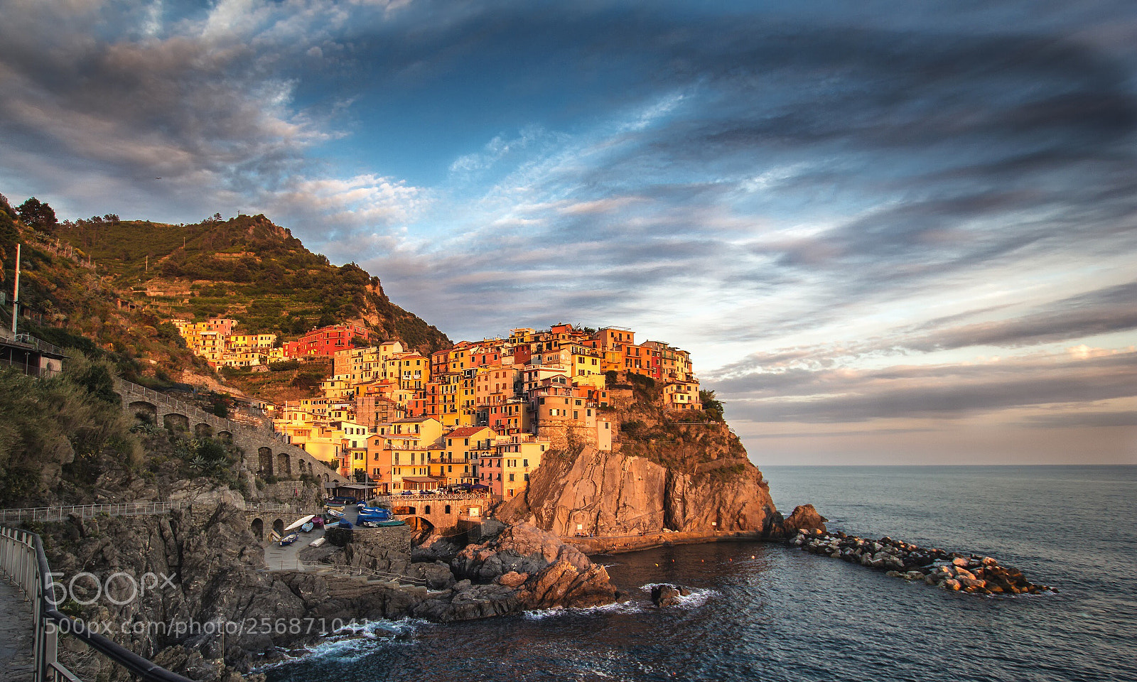 Canon EOS 60D sample photo. Cinque terre sunset photography