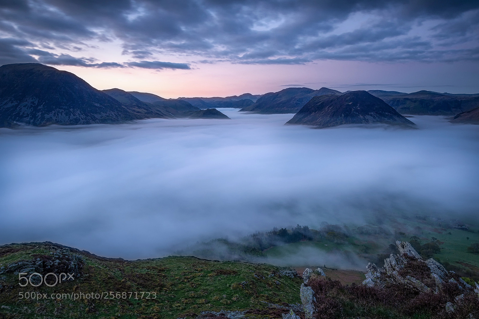 Canon EOS 6D sample photo. Low fell inversion photography