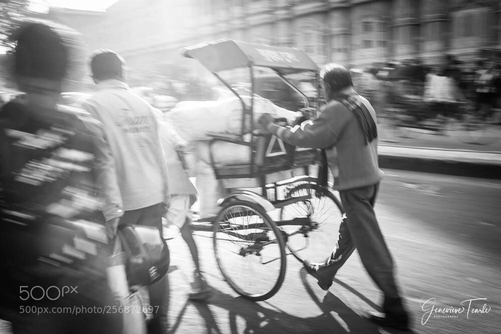 Canon EOS 5D Mark II sample photo. The world goes by photography
