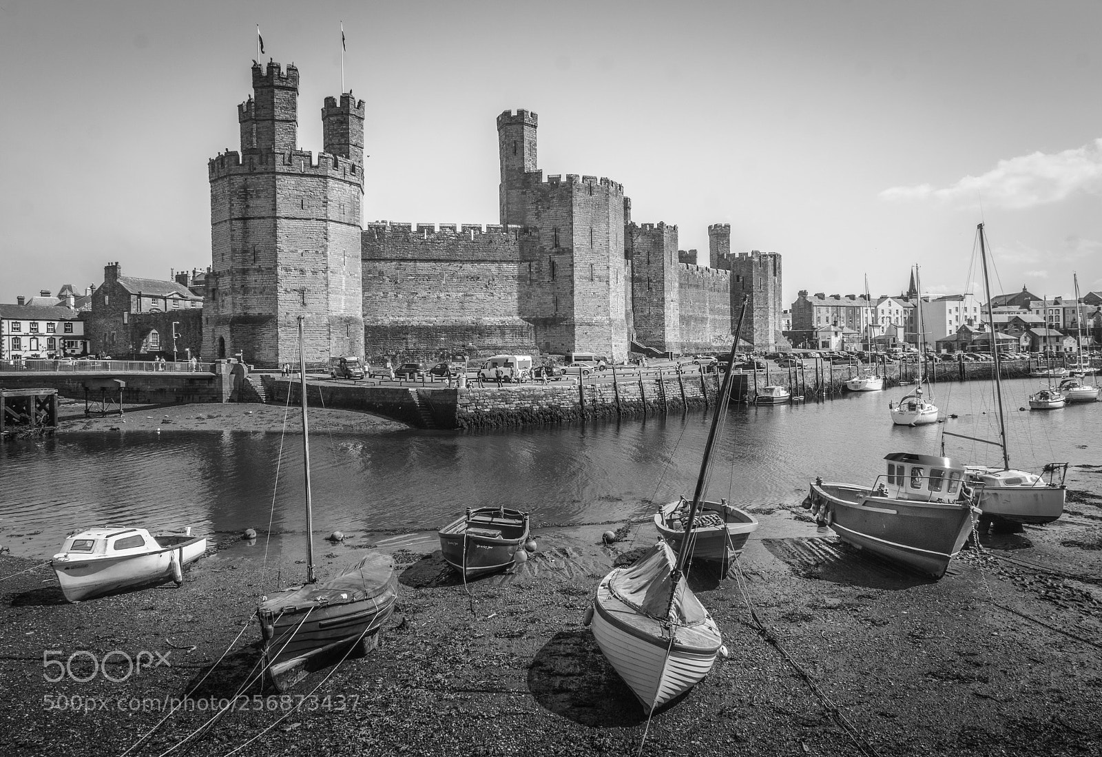 Sony a6000 sample photo. Caernarfon castle photography
