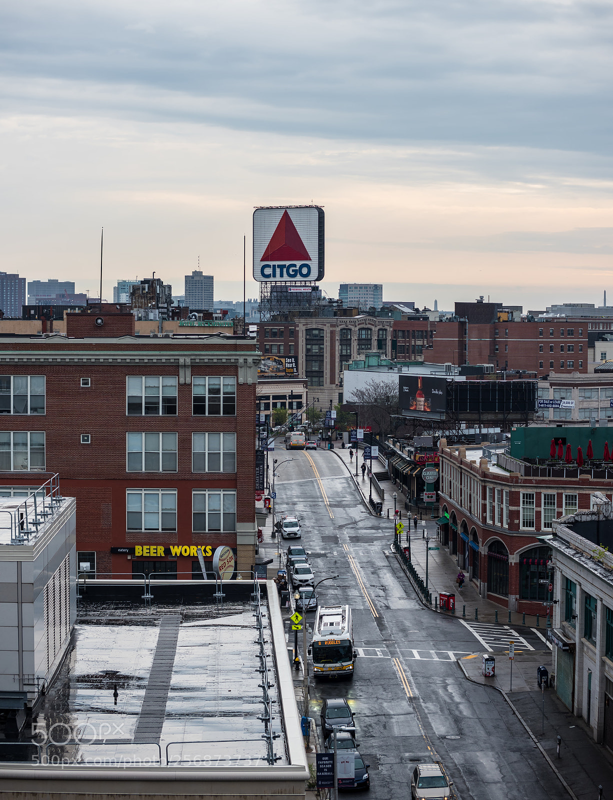 Nikon D750 sample photo. Citgo sign boston photography