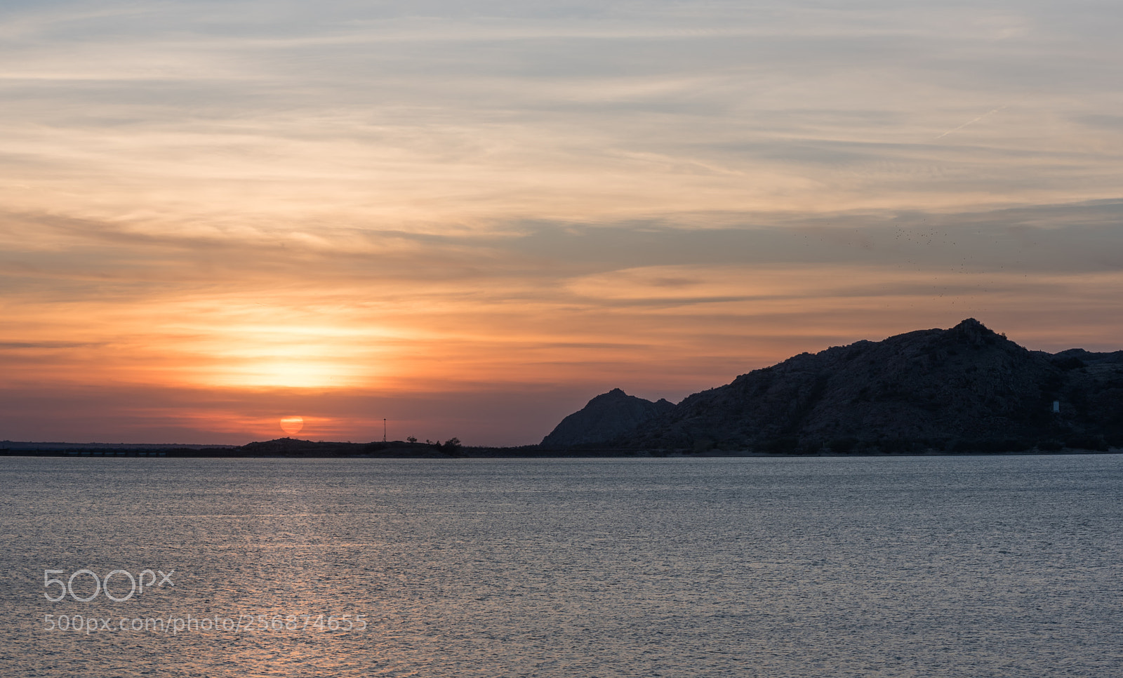Nikon D750 sample photo. Sunset in quartz mountain photography