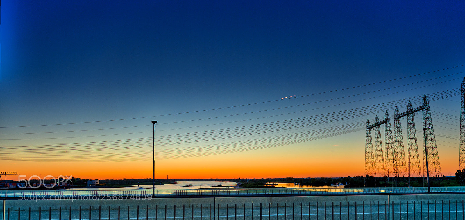 Nikon D4S sample photo. Amazing sunset from bridge photography