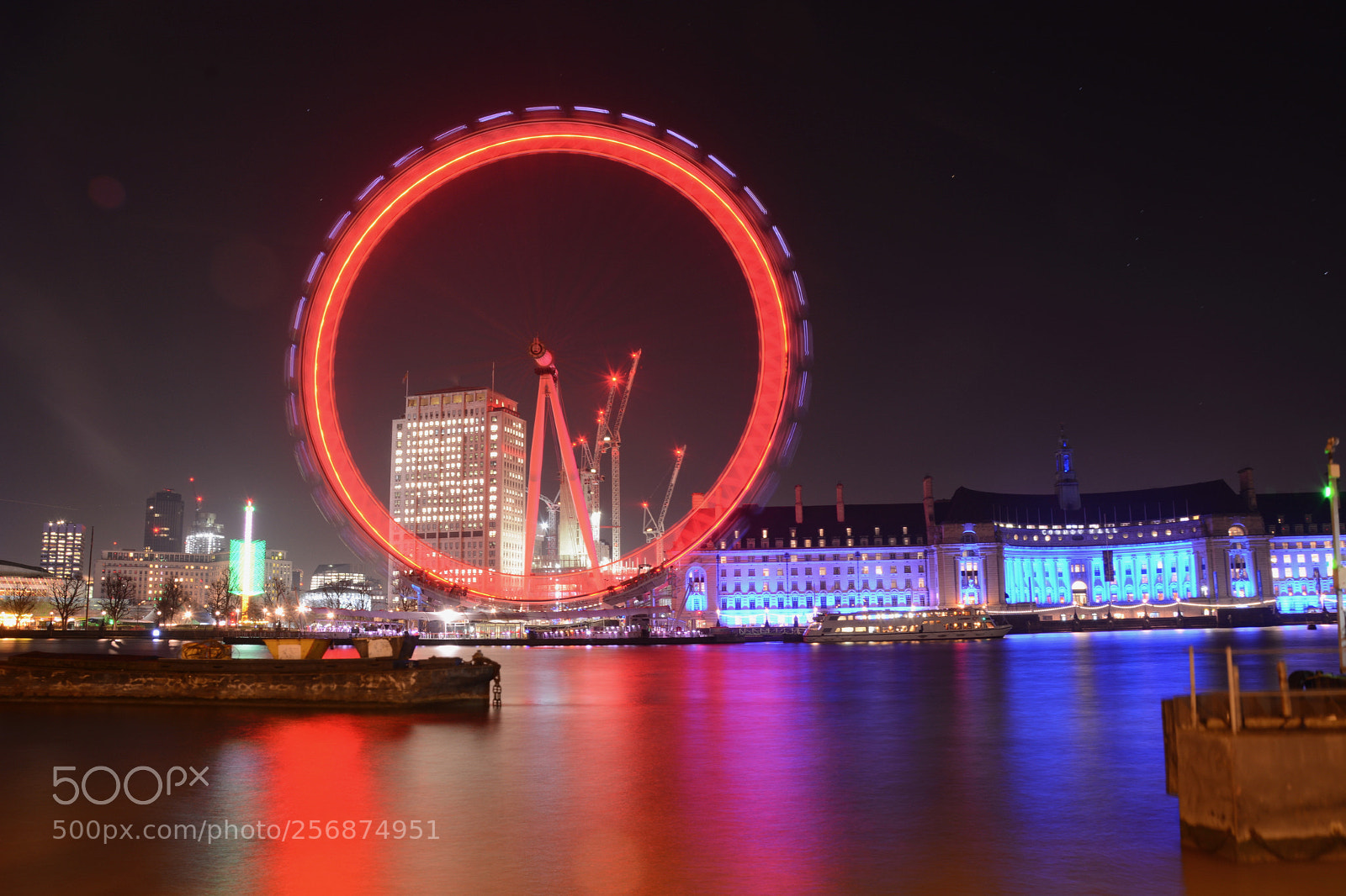 Nikon D7100 sample photo. London eye photography