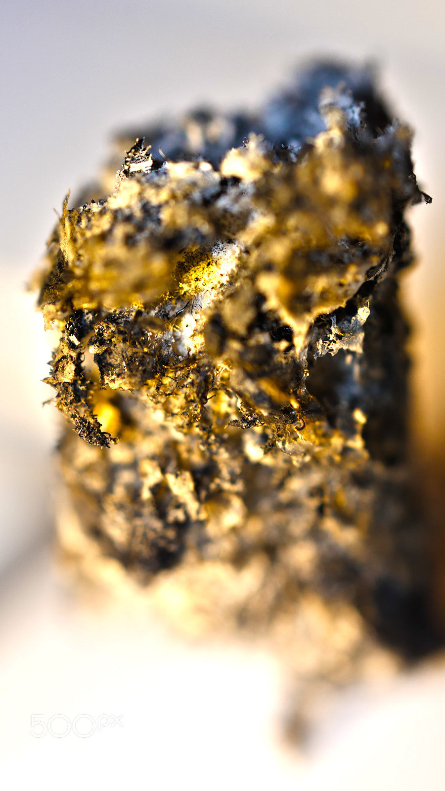 Panasonic Lumix DMC-GH4 sample photo. Gold slag photography