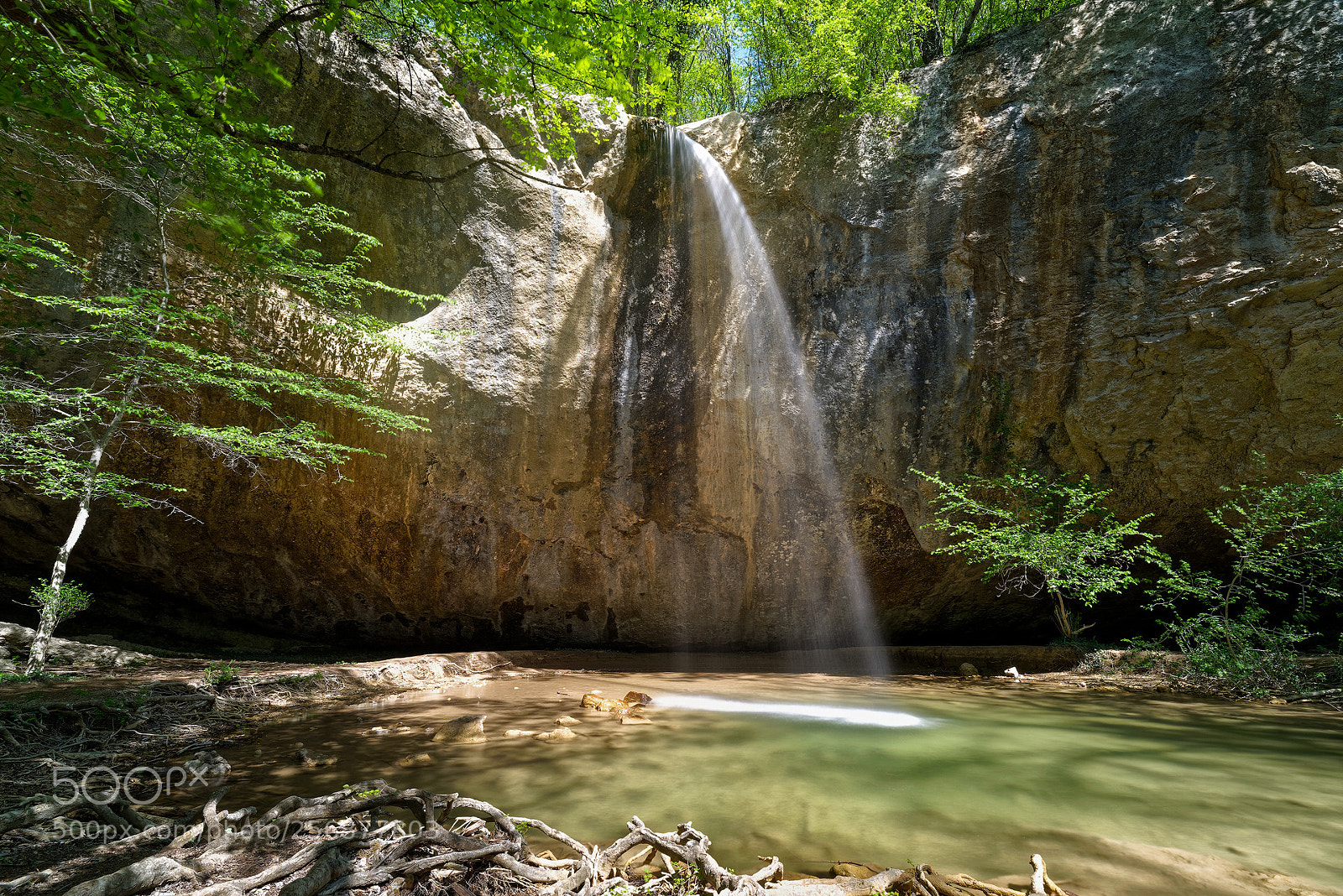Pentax K-1 sample photo. Crimea waterfalls. Козырек / ledge (2) photography