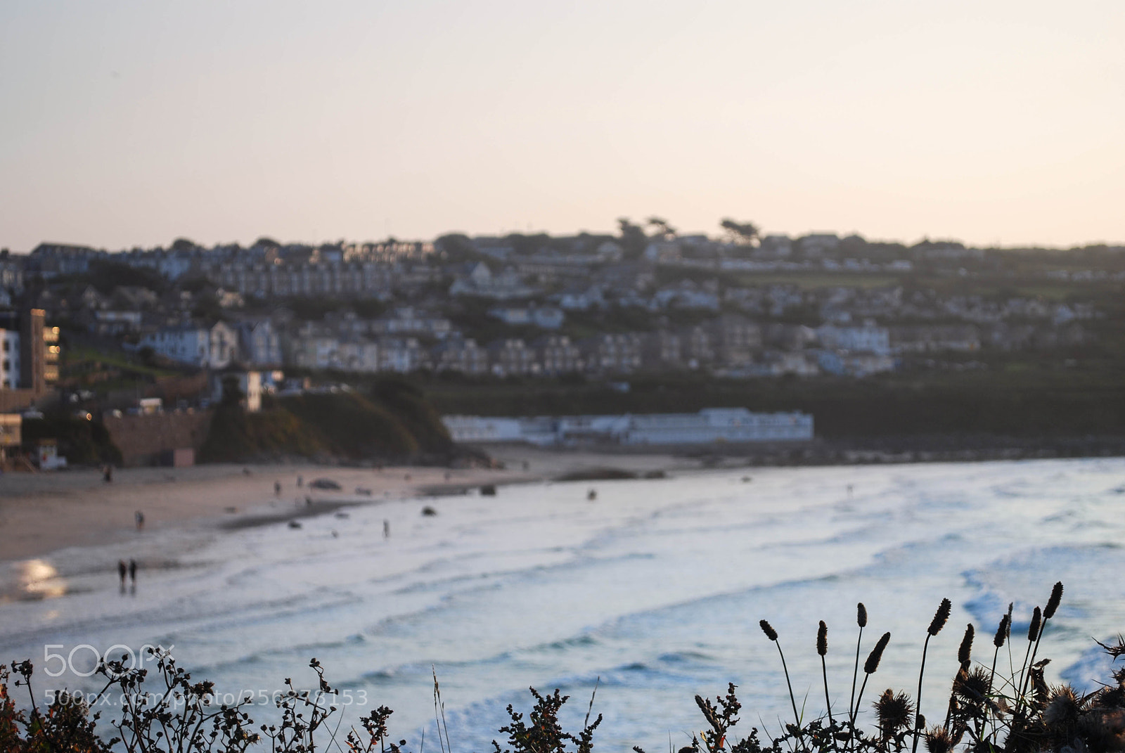 Nikon D60 sample photo. Sunset at st. ives photography