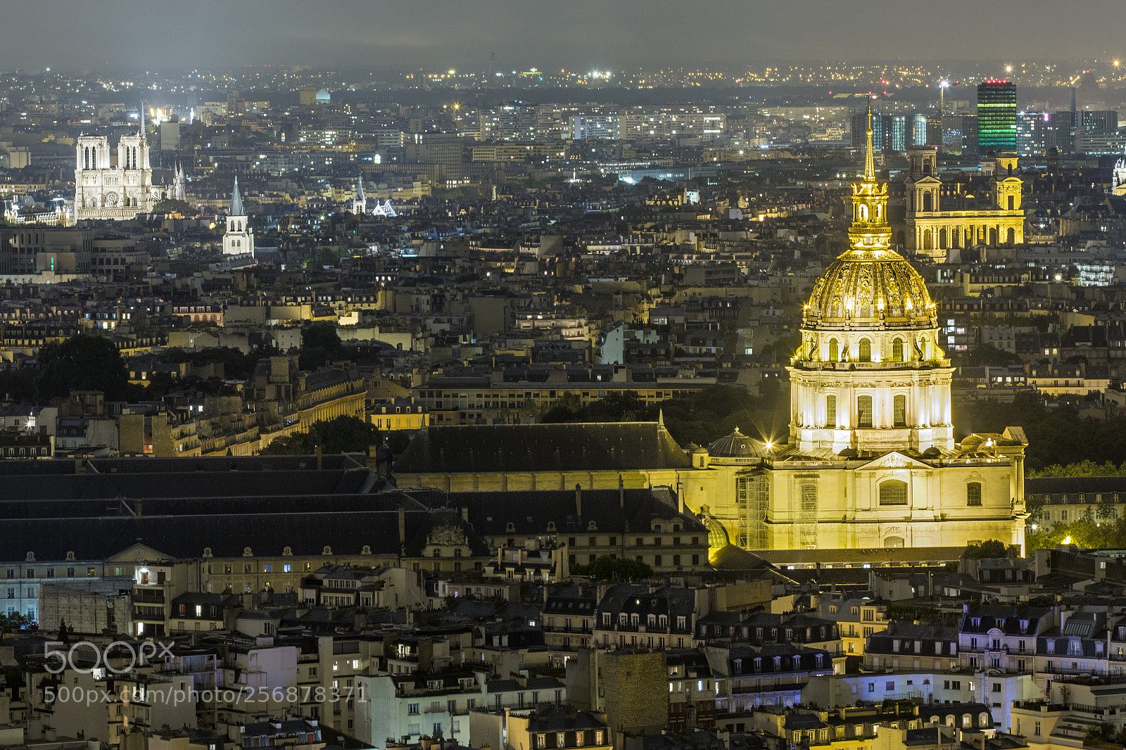 Canon EOS 70D sample photo. Iluminated dome in paris photography