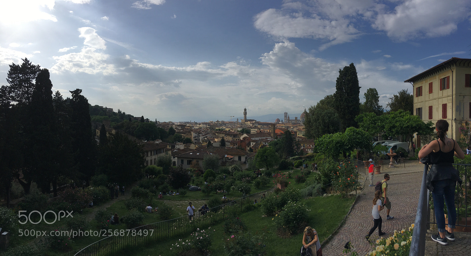 Apple iPhone SE sample photo. Rose garden in firenze photography