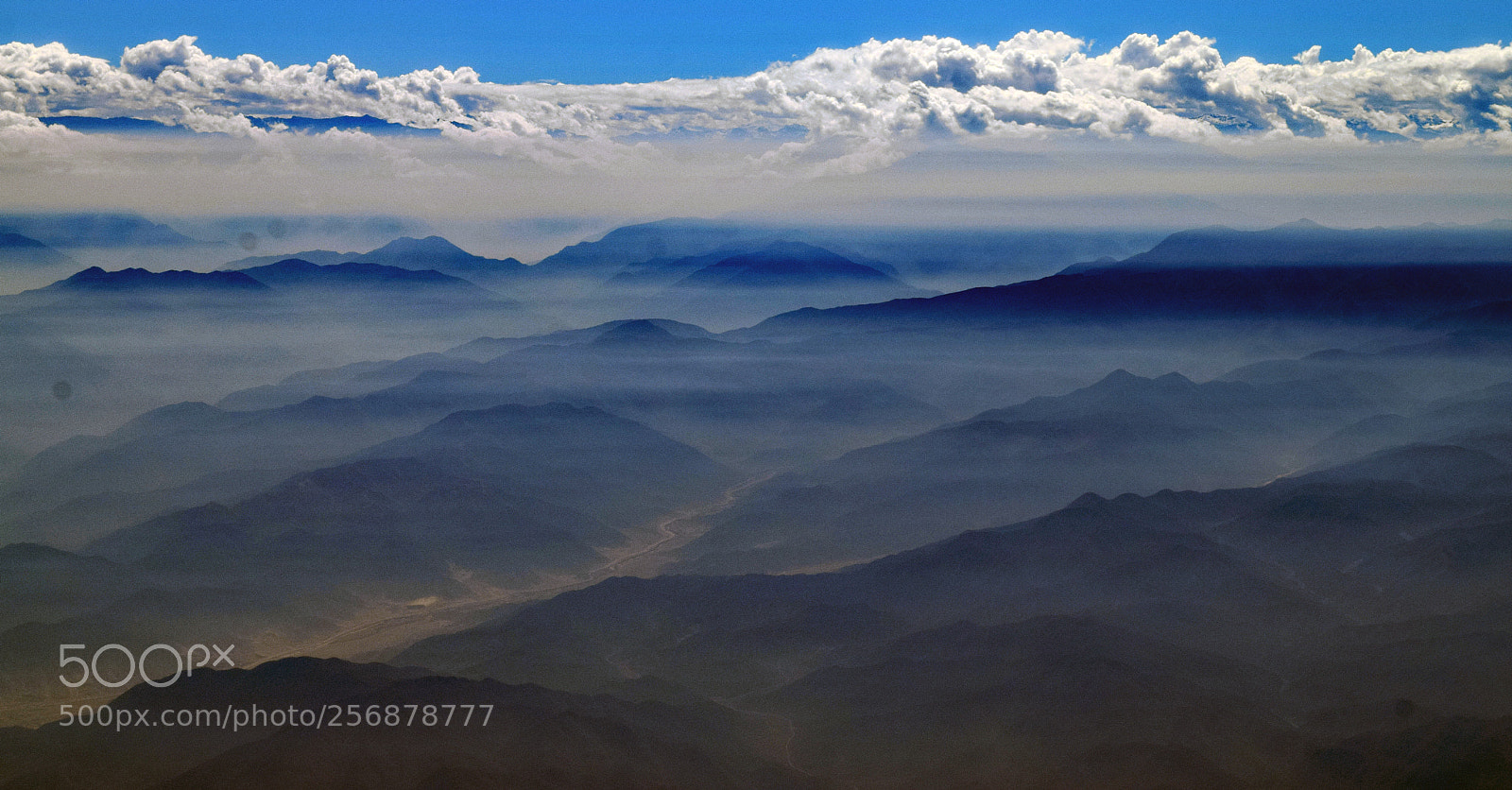 Nikon D3300 sample photo. Fog over andes photography