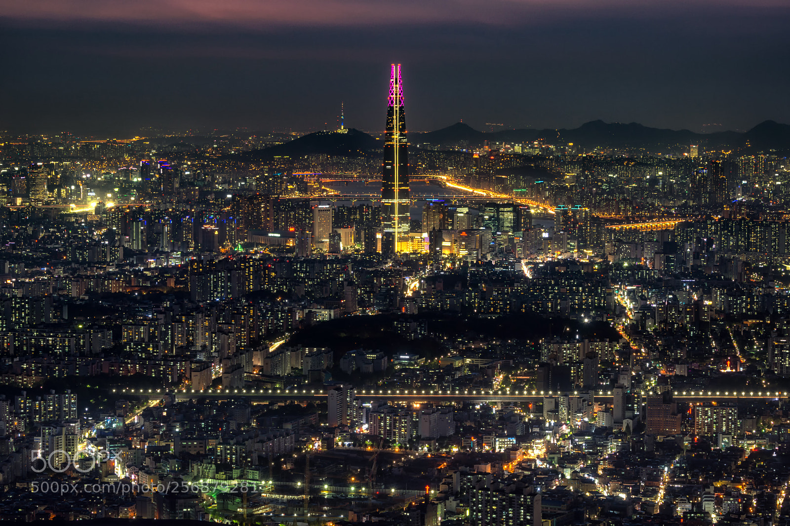 Sony a6000 sample photo. Seoulful night photography
