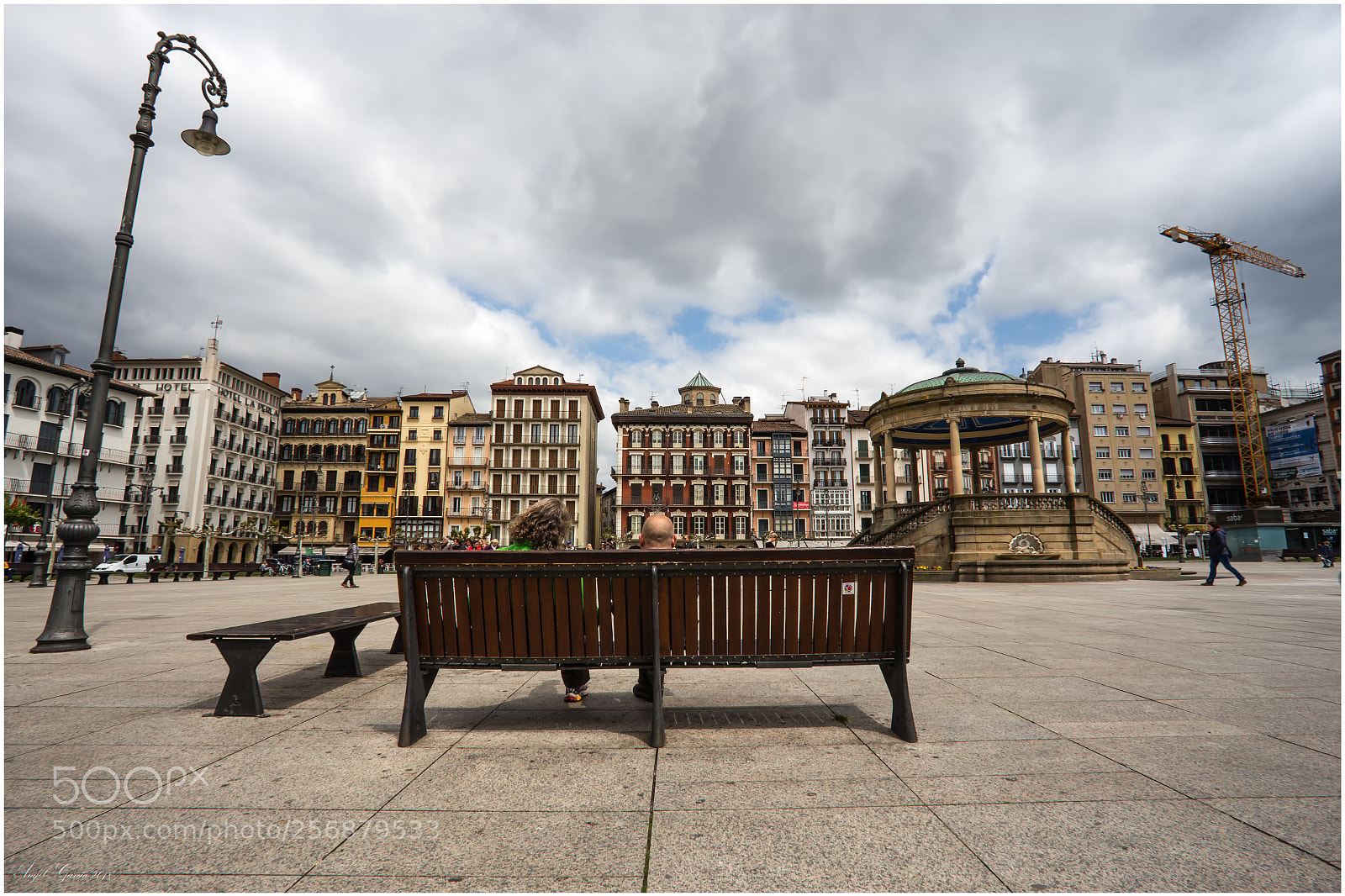 Canon EOS 6D sample photo. Plaza del castillo photography