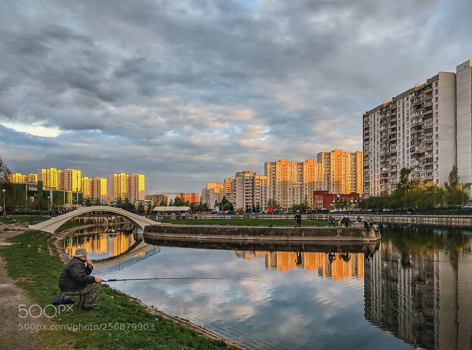 Xiaomi Redmi Note 4 sample photo. Evening in zelenograd photography