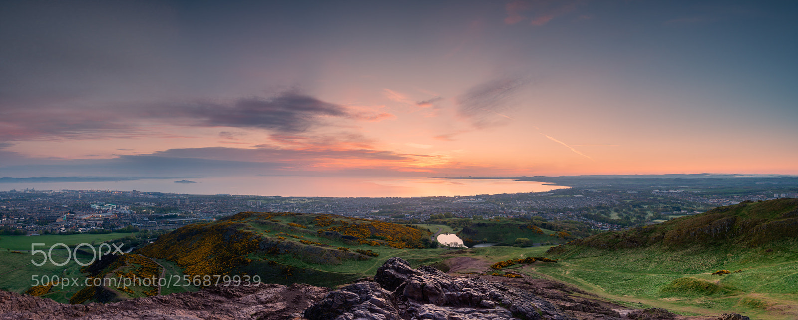 Nikon D7100 sample photo. Arthur's seat sunrise photography