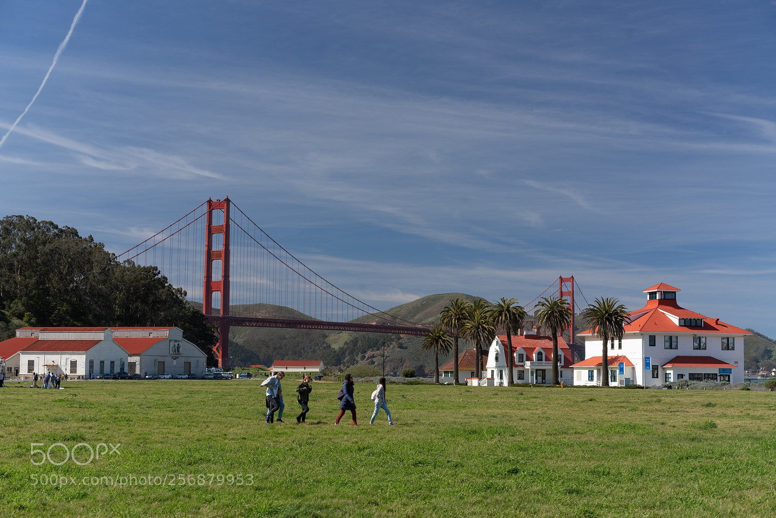 Sony a7R III sample photo. Crossing crissy field photography