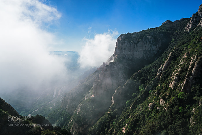Sony a7R II sample photo. Montsserat clouds photography