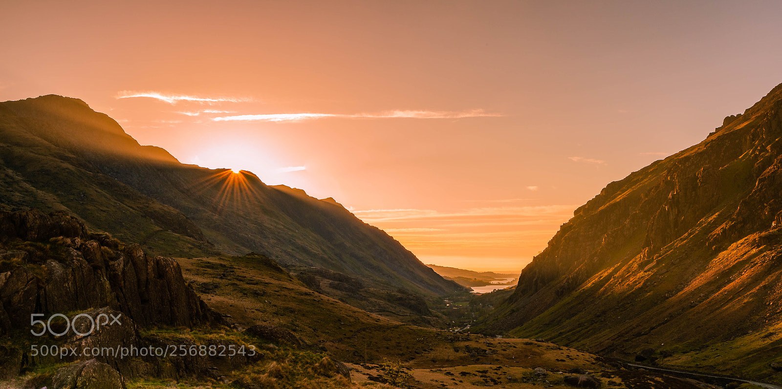 Nikon D750 sample photo. Dusk in the llanberis photography