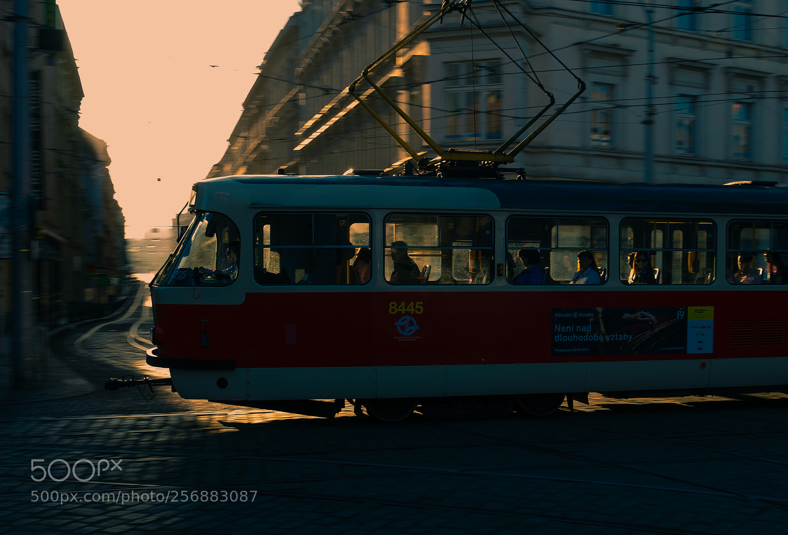 Fujifilm X-T2 sample photo. Tram photography