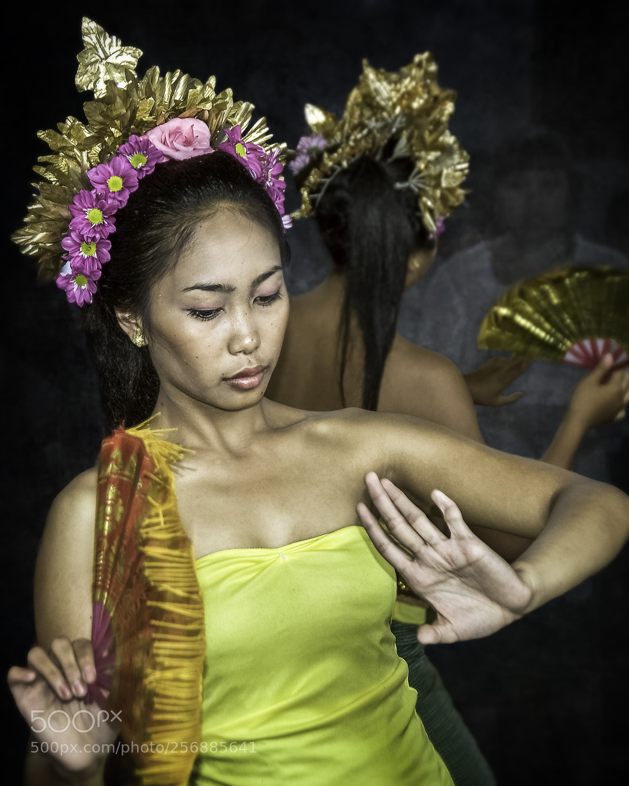 Nikon D700 sample photo. Temple dancer / bali photography