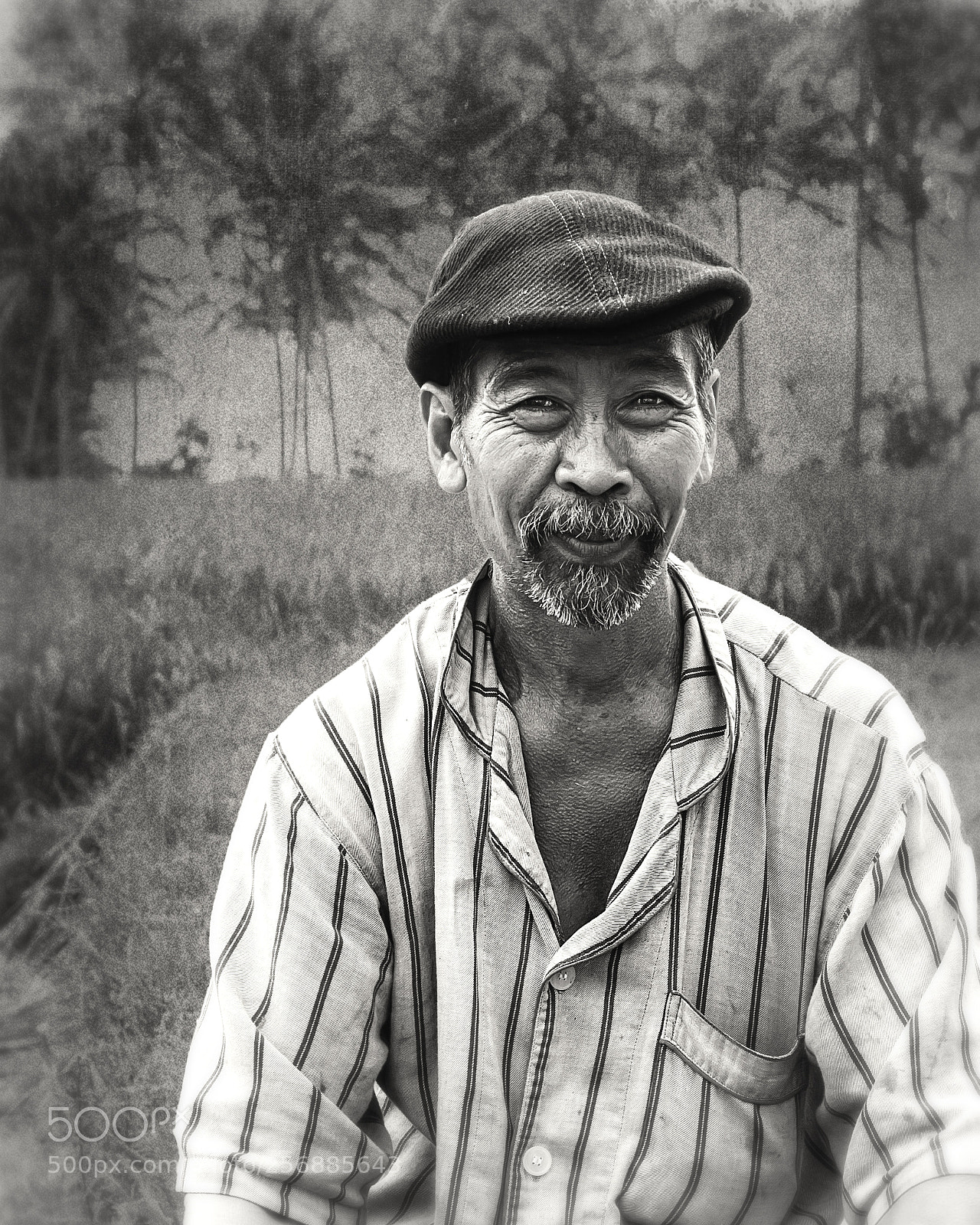 Nikon D700 sample photo. Rice farmer / bali photography