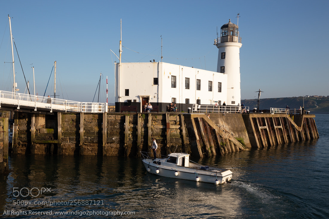 Canon EOS 6D sample photo. Scarborough lighthouse photography