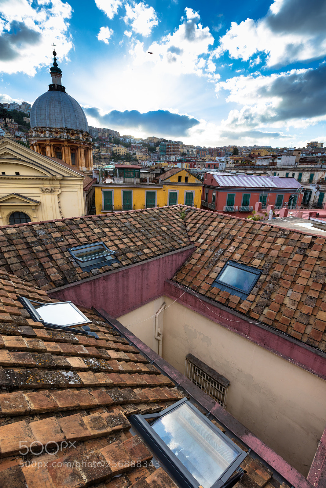 Canon EOS 5DS R sample photo. Panorama of naples photography