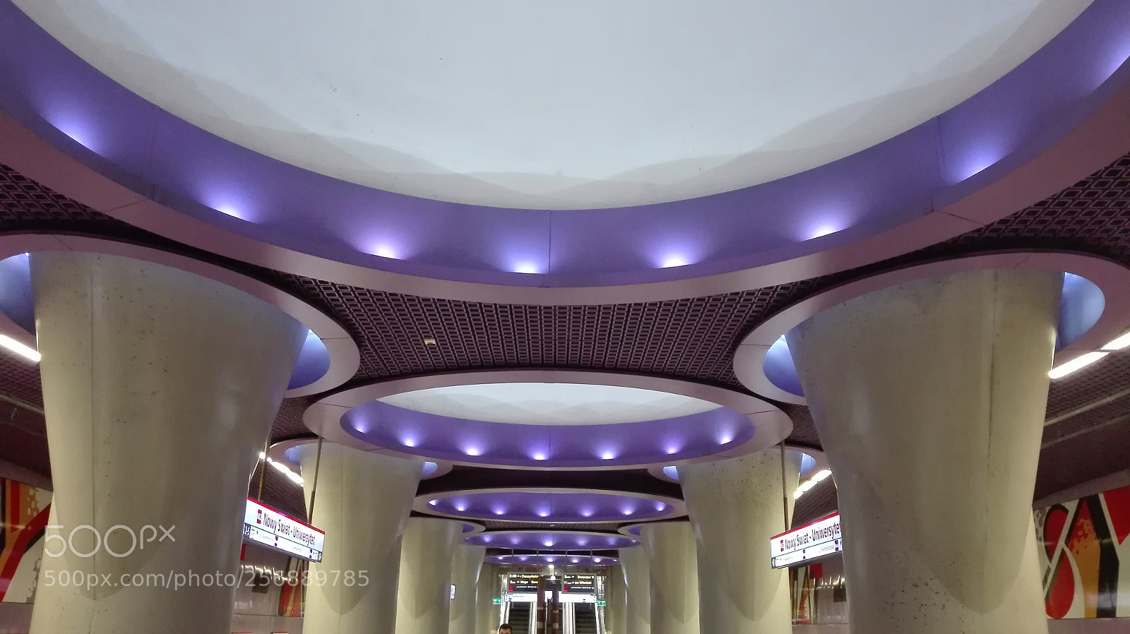 HUAWEI P8 Lite sample photo. Underground station photography