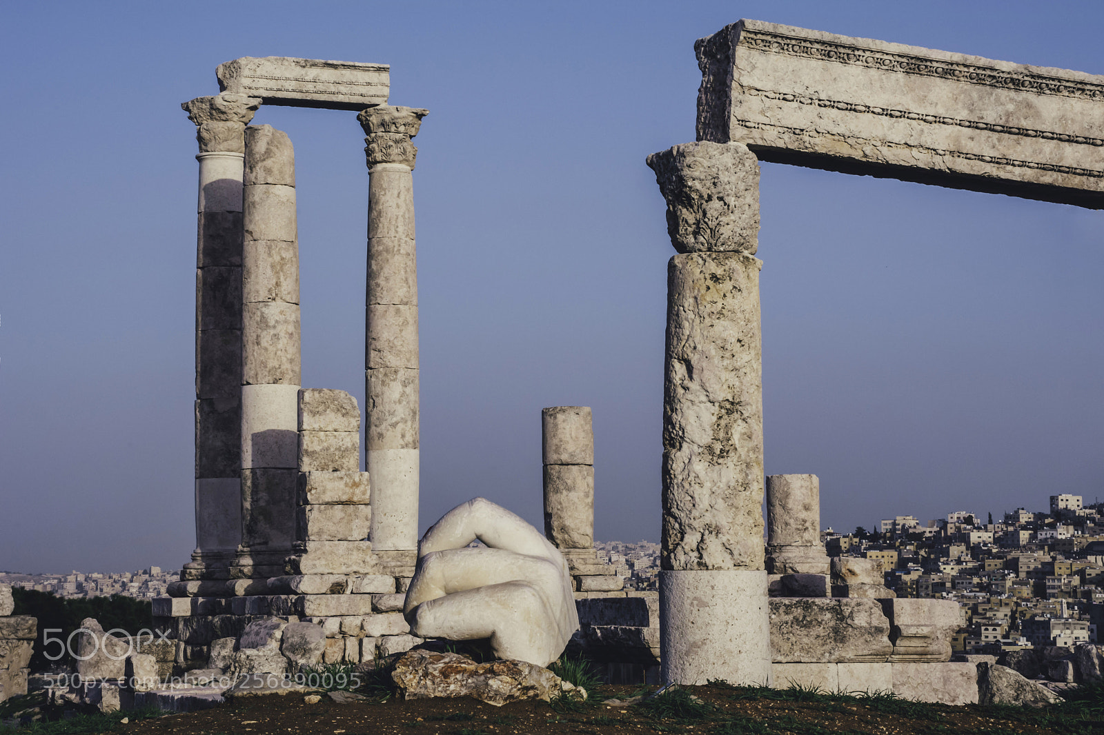 Nikon D7100 sample photo. Temple of hercules -amman photography