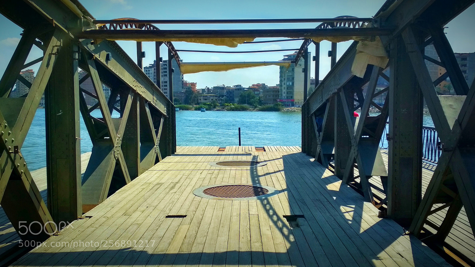 Xiaomi Redmi 4X sample photo. Damietta historic bridge ... photography
