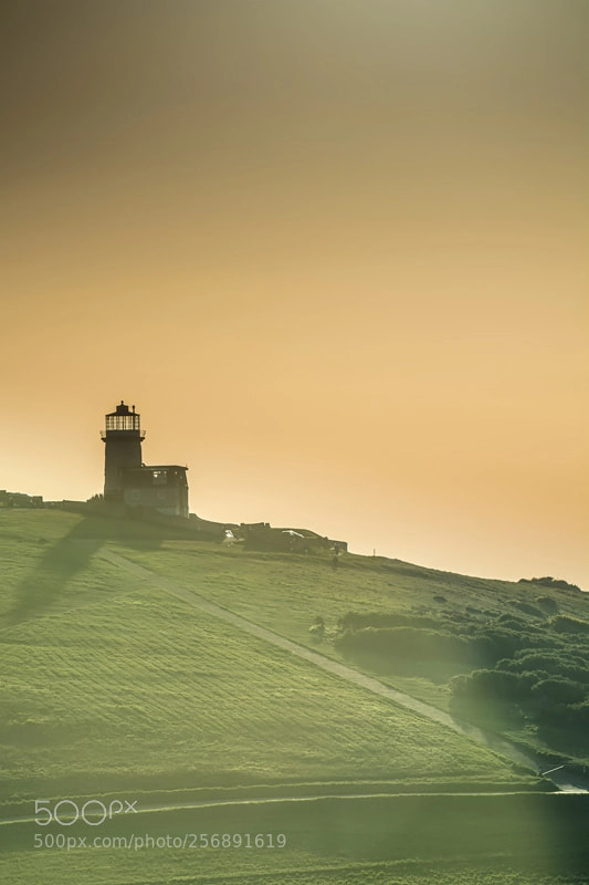 Nikon D7100 sample photo. Birling gap lighthouse photography