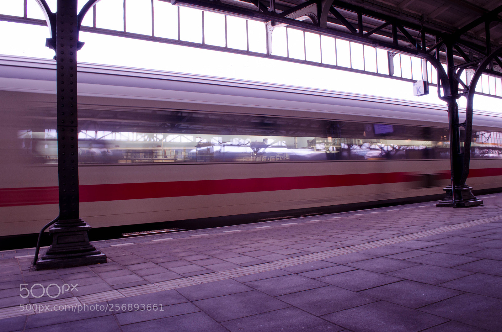 Nikon D5100 sample photo. Train rolling along photography