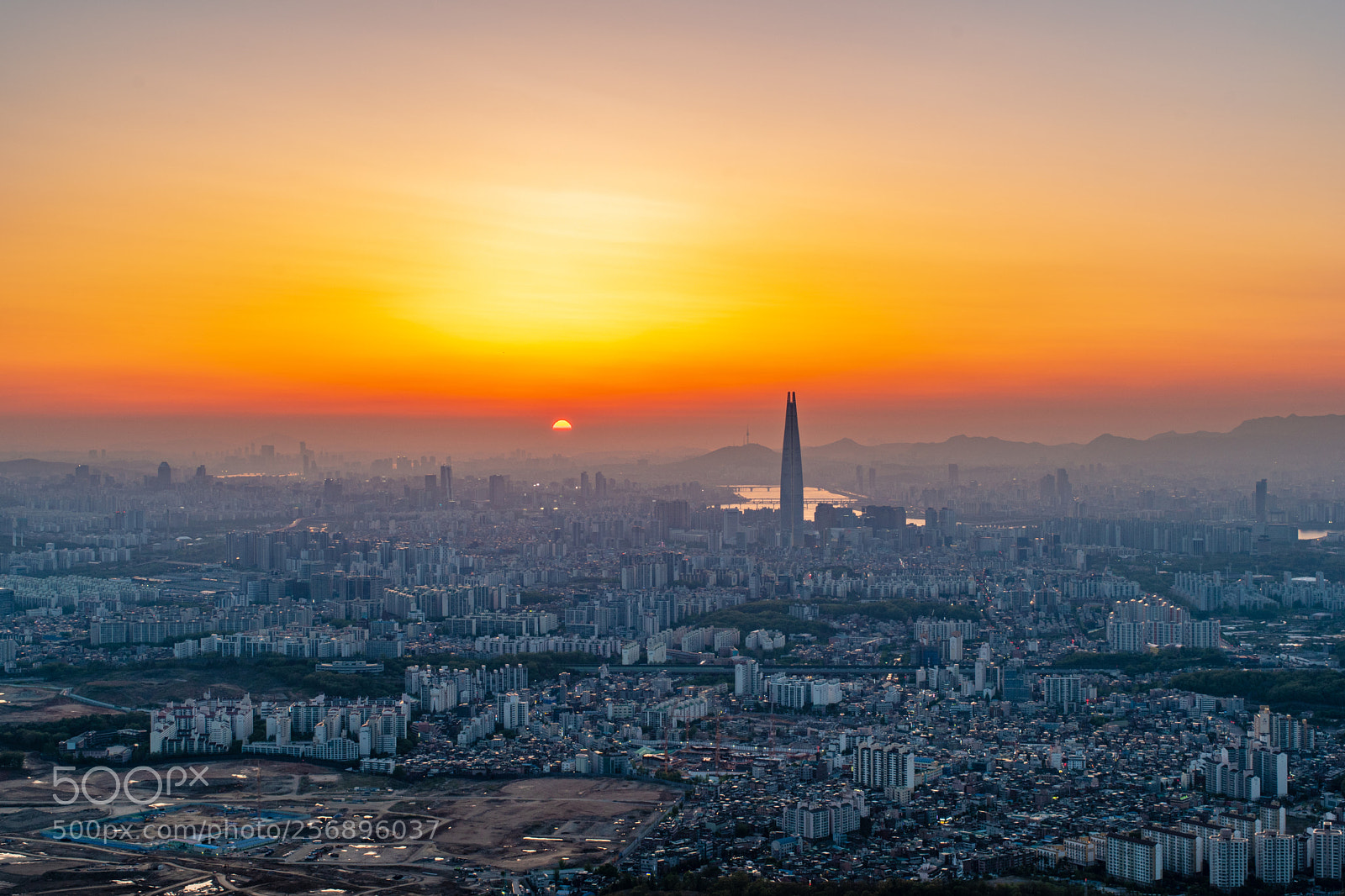 Nikon D5500 sample photo. Seoul under the fine photography