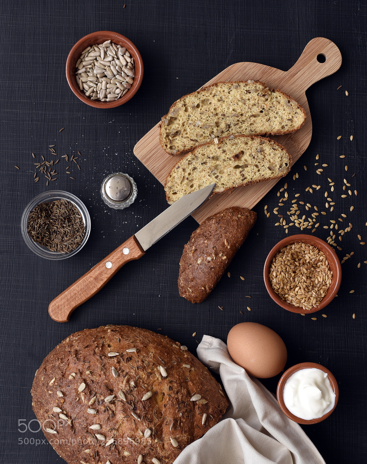 Nikon D5600 sample photo. Homemade yogurt bread photography