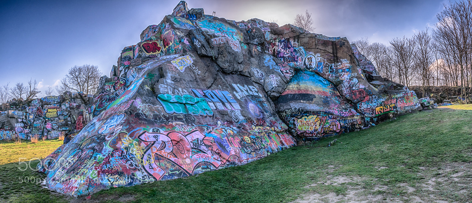Nikon D3400 sample photo. Quincy quarries graffiti massachusetts photography