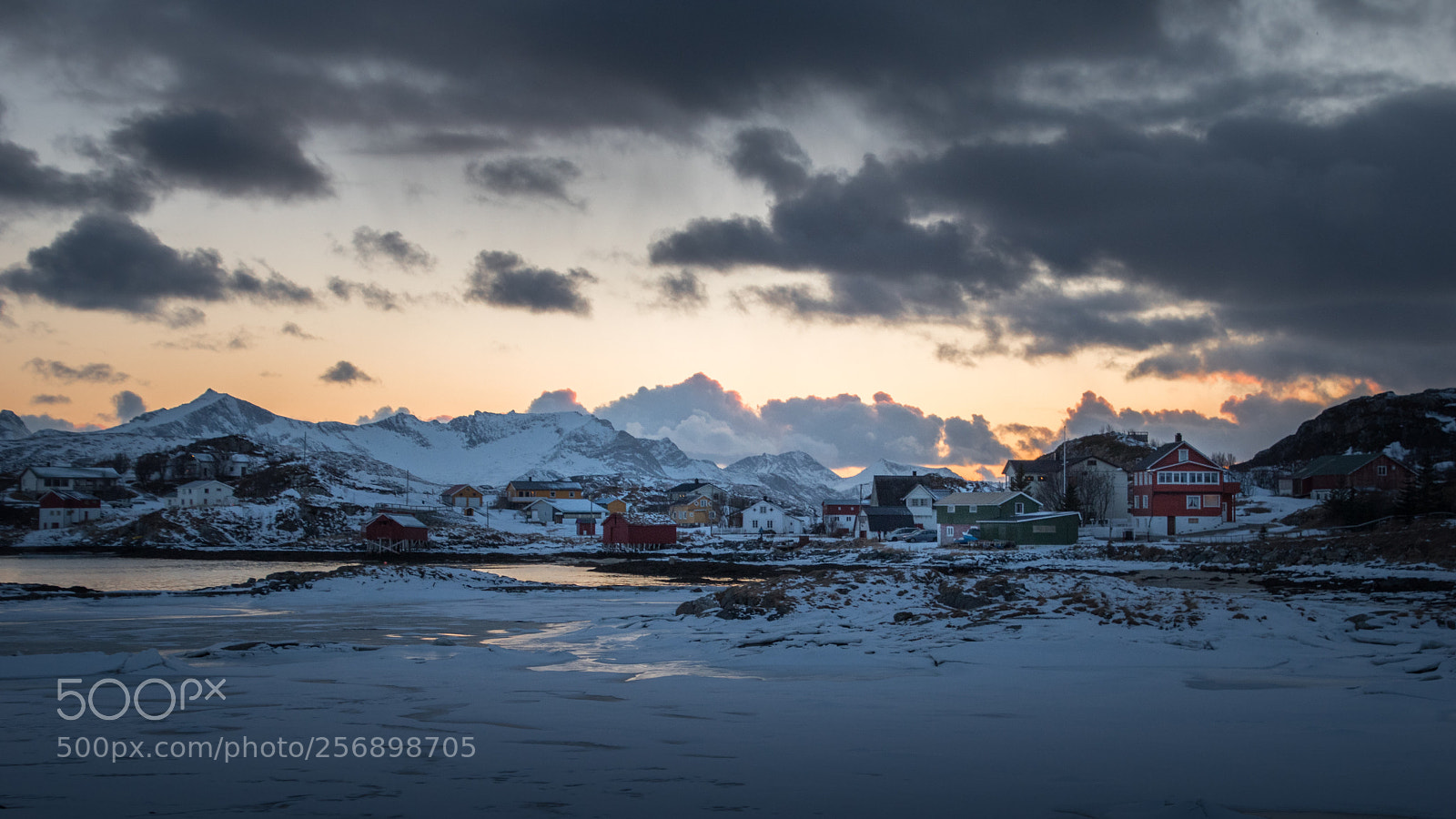 Nikon D5500 sample photo. Sunset on sommarøy photography