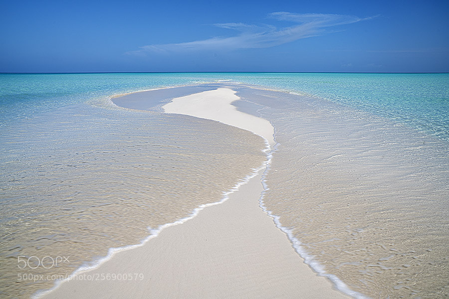 Sony a7R II sample photo. Samll sand island. turks photography