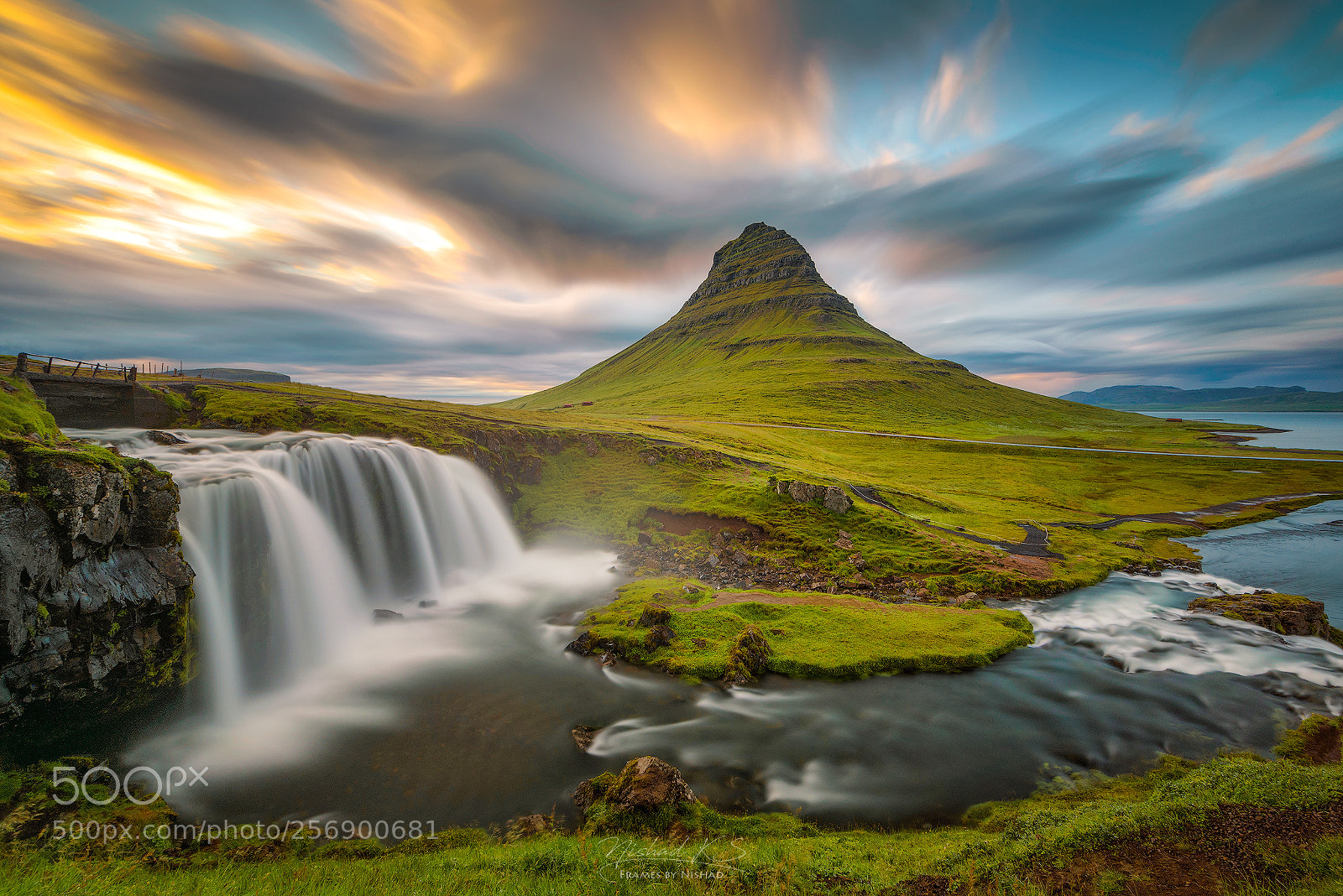 Nikon D750 sample photo. Mt. kirkjufell and foss photography