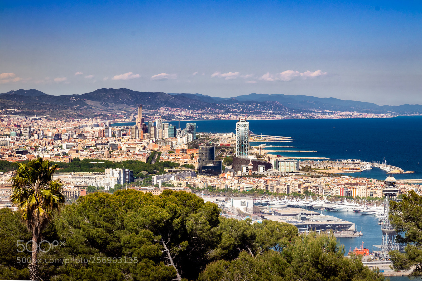 Canon EOS 80D sample photo. Midday view at barcelona photography