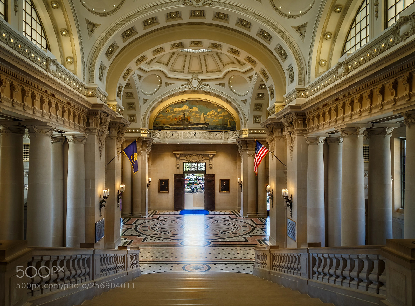 Canon EOS 6D sample photo. Usna bancroft hall rotunda photography