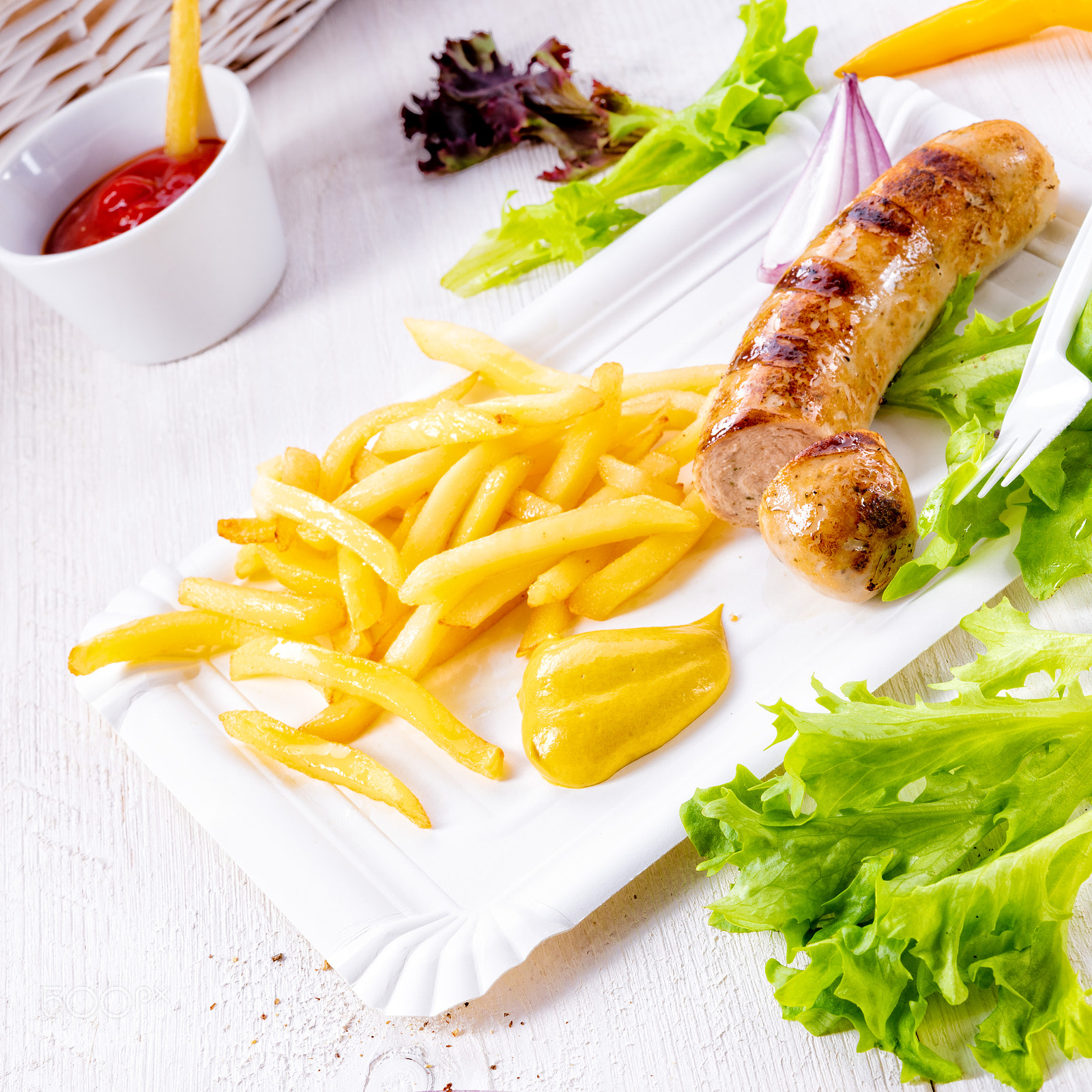 Nikon D810 sample photo. Delicious grilled bratwurst with photography
